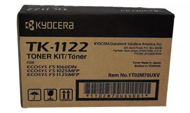 Tóner KYOCERA TK-1122 - Negro, 3000 páginas, Negro, Kyocera Tóner KYOCERA TK-1122 - Negro, 3000 páginas, Negro, Kyocera